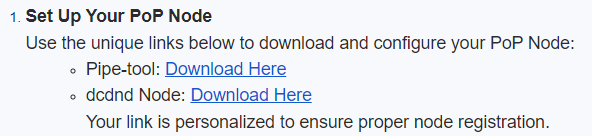 Pipe Network PoP Node Program Email